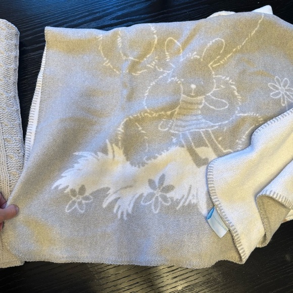 Cozy Knit and Fleece Blanket Set - Picture 5 of 6
